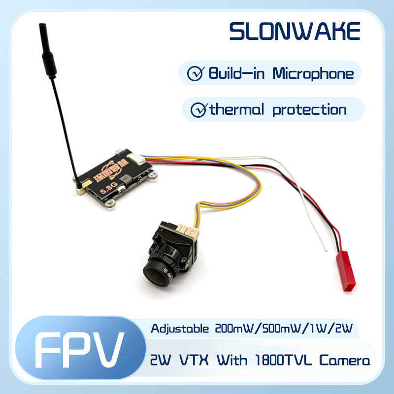 Drone Receiver - SLONWAKE 5.8G 56CH 2W zender VTX