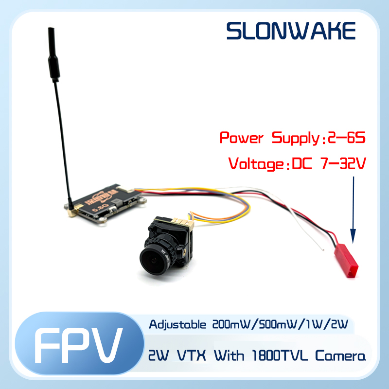 SLONWAKE 5.8G 56CH 2W zender V - Drone Receiver recensie en prijs